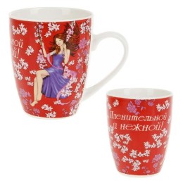 КОРАЛЛ Кружка 360мл.For you L0490061 микс