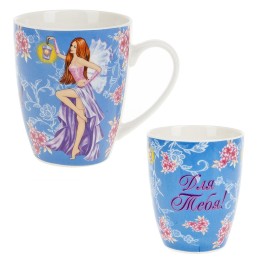 КОРАЛЛ Кружка 360мл.For you L0490061 микс