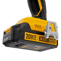 Denzel Дрель-шуруповерт аккумуляторная CDQ-20, Li-Ion, 20 В 26118