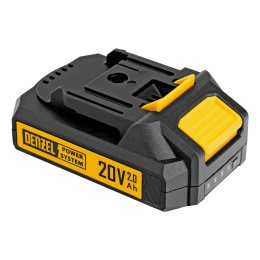 Denzel Дрель-шуруповерт аккумуляторная CDQ-20, Li-Ion, 20 В 26118