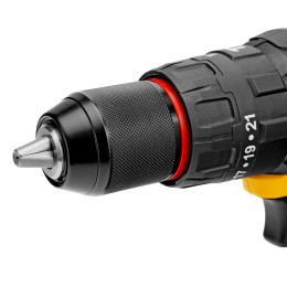 Denzel Дрель-шуруповерт аккумуляторная ударная бесщет. CIDH-BL-20, Li-Ion, 20 В 26137 