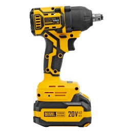 Denzel Гайковерт ударный аккумуляторный бесщет. CIWH-BL-20-500, Li-Ion, 20 В 26524