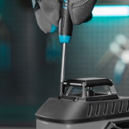 Gross Набор отверток для точной механики, CrMo, двухкомпонентные рукоятки, 6 шт, пластиковый бокс 13347