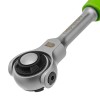 Ключ-трещотка 1/4", 72 зуба, поворотная голова, с быстрым сбросом Сибртех 14035