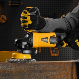 Denzel Машина шлифовальная угловая AG150-1500, 1500 Вт, 150 мм, 8500 об/мин 26910