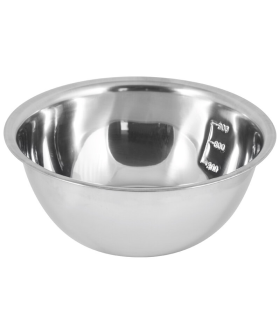 Mallony Миска Bowl-Roll-24, объем 2,5 л, из нерж стали, зеркальная полировка, диа 24 см. 003278-SK