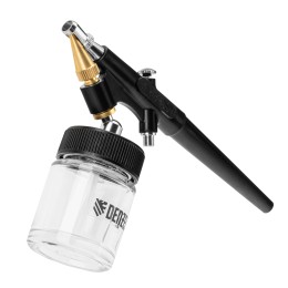 Denzel Аэрограф с нижним бачком AB2, 0,8 мм, 22 мл, 11 л/мин 57311