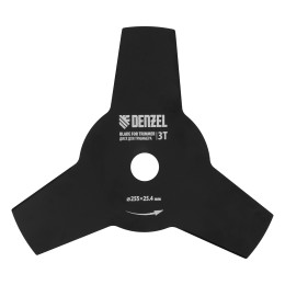 Denzel Триммер электрический TE-1400, 1400 Вт, 420 мм, катушка + диск, разборная штанга 96612