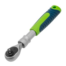 Сибртех Ключ-трещотка телескопический 3/8", 215-315 мм, 72 зуба, с быстрым сбросом 14076