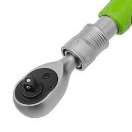 Сибртех Ключ-трещотка телескопический 1/4", 170-230 мм, 72 зуба, с быстрым сбросом 14075