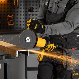 Denzel Машина шлифовальная угловая AG150-1500, 1500 Вт, 150 мм, 8500 об/мин 26910