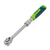 Ключ-трещотка телескопический 3/8", 215-315 мм, 72 зуба, с быстрым сбросом Сибртех 14076