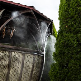 Palisad Система туманообразования, полиэтиленовый шланг, длина 15 м, форсунки 15 шт 676798