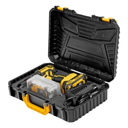 Denzel Дрель-шуруповерт аккумуляторная ударная бесщет. CIDH-BL-20, Li-Ion, 20 В 26137 