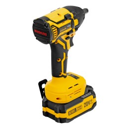 Denzel Гайковерт ударный аккумуляторный бесщет. CIWH-BL-20-350, Li-Ion, 20 В 26520