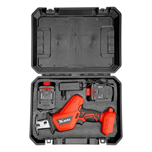 Пила сабельная аккумуляторная RС-80, Li-Ion, 20 В MTX 28812