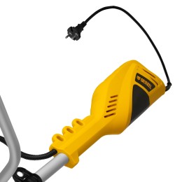 Denzel Триммер электрический TE-1400, 1400 Вт, 420 мм, катушка + диск, разборная штанга 96612