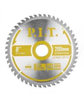 P.I.T. Диск пильный по дереву 200x32/30x2,2 мм 48T, тип зуба ATB (ACTW10-200T48)