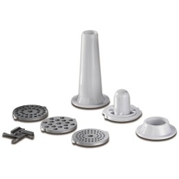 DELTA Мясорубка электрическая 3000 Вт LUX DE-603M серая