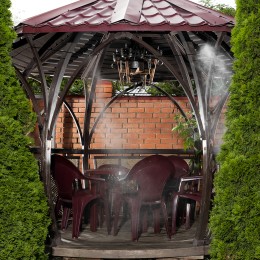 Palisad Система туманообразования, полиэтиленовый шланг, длина 15 м, форсунки 15 шт 676798