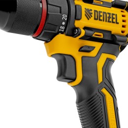 Denzel Дрель-шуруповерт аккумуляторная бесщет. CDH-BL-20, Li-Ion, 20 В 26123