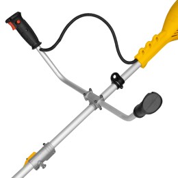 Denzel Триммер электрический TE-1400, 1400 Вт, 420 мм, катушка + диск, разборная штанга 96612