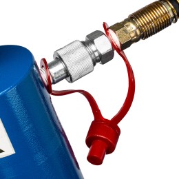 Stels Пресс гидравлический с манометром и педалью, 20 т (комплект из 2 частей) 52314