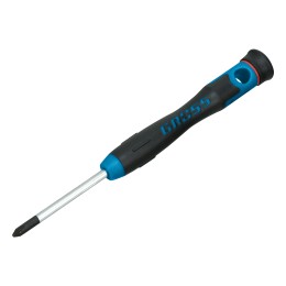 Gross Набор отверток для точной механики, CrMo, двухкомпонентные рукоятки, 6 шт, пластиковый бокс 13347