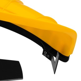 Denzel Триммер электрический TE-1400, 1400 Вт, 420 мм, катушка + диск, разборная штанга 96612