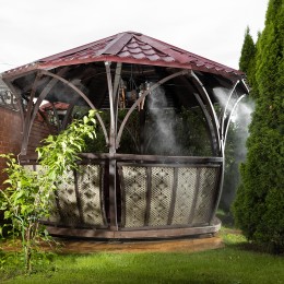 Palisad Система туманообразования, полиэтиленовый шланг, длина 15 м, форсунки 15 шт 676798