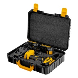 Denzel Дрель-шуруповерт аккумуляторная CDQ-20, Li-Ion, 20 В 26118