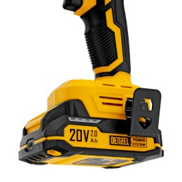 Denzel Дрель-шуруповерт аккумуляторная ударная бесщет. CIDH-BL-20, Li-Ion, 20 В 26137 