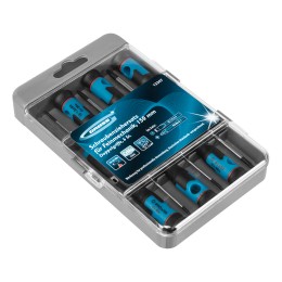 Gross Набор отверток для точной механики, CrMo, двухкомпонентные рукоятки, 6 шт, пластиковый бокс 13347