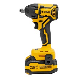 Denzel Гайковерт ударный аккумуляторный бесщет. CIWH-BL-20-350, Li-Ion, 20 В 26520