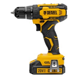 Denzel Дрель-шуруповерт аккумуляторная CDQ-20, Li-Ion, 20 В 26118
