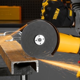 Denzel Машина шлифовальная угловая AG150-1500, 1500 Вт, 150 мм, 8500 об/мин 26910