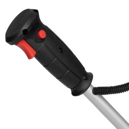 Denzel Триммер электрический TE-1400, 1400 Вт, 420 мм, катушка + диск, разборная штанга 96612