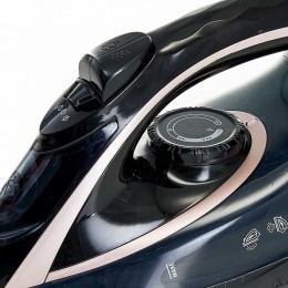 DELTA LUX Утюг электрический 2000 Вт черный с бронзовым DE-3001