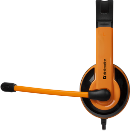 Defender Гарнитура (64099) WARHEAD G-120 черный /оранжевый