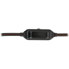Гарнитура Defender (64106) WARHEAD G-185 черный/ красный