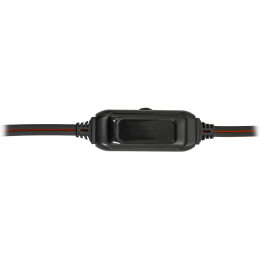 Defender Гарнитура (64106) WARHEAD G-185 черный/ красный