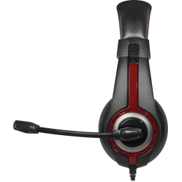 Defender Гарнитура (64106) WARHEAD G-185 черный/ красный