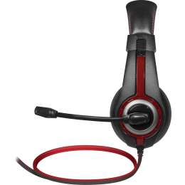 Defender Гарнитура (64106) WARHEAD G-185 черный/ красный