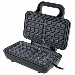 DELTA LUX Вафельница электрическая 700 Вт Венская DE-6400 черная