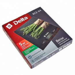 DELTA Весы электронные настольные 5 кг Спаржа KCE-64
