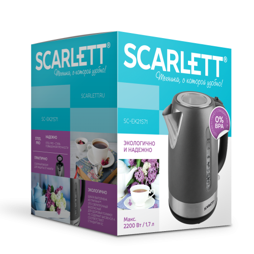 Электрический чайник Scarlett SC-EK21S71
