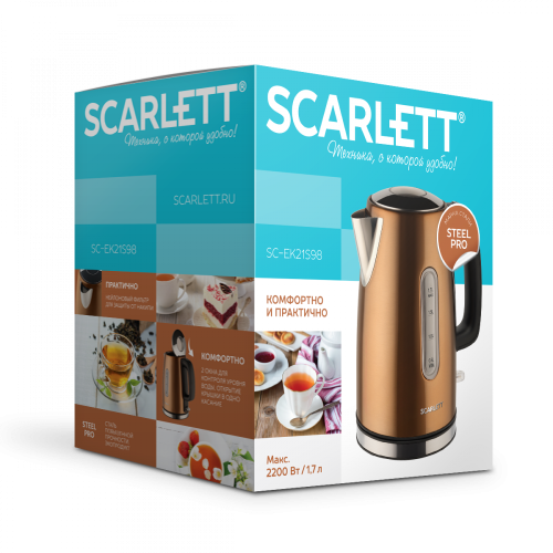 Электрический чайник Scarlett SC-EK21S98