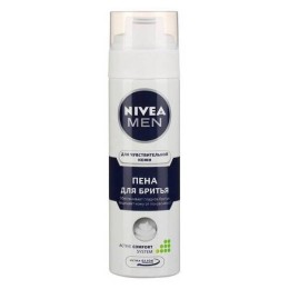 NIVEA Пена для бритья 200 мл. Успокаивающая для чувствительной кожи 4005808588824