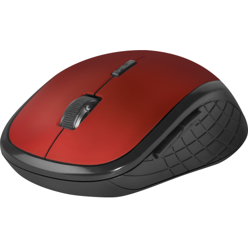 Беспроводная оптическая мышь Defender Hit MM-415 6 кнопок,1600dpi, красный