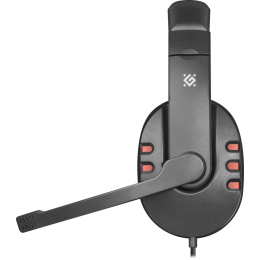 Defender Игровая гарнитура Warhead G-160 черный, кабель 2,5 м